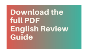 ATI TEAS English Review Study Guide