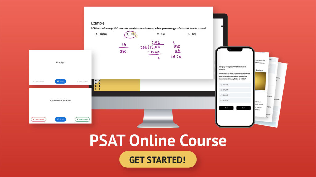 PSAT 8/9 Online Course Test Prep