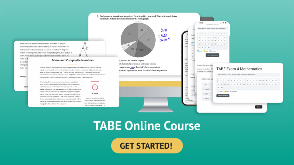 TABE Online Course