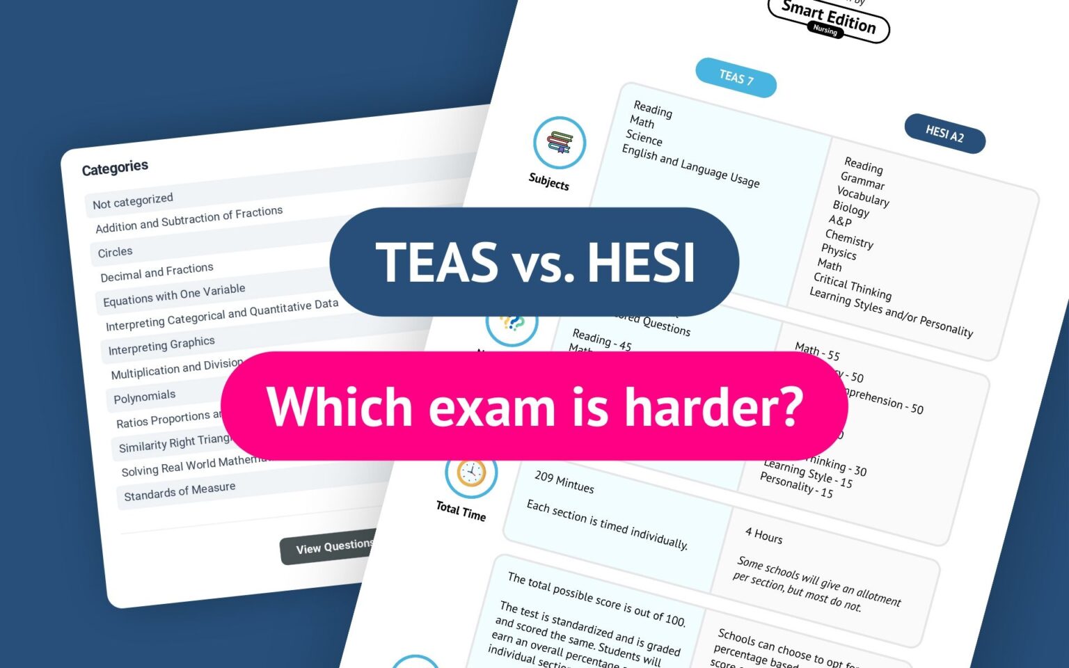 HESI vs TEAS Smart Edition Nursing